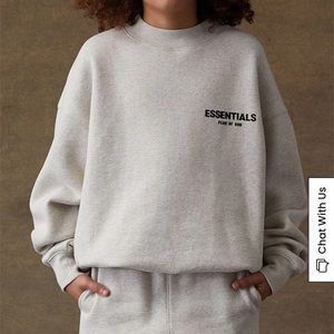 Essentials Fear of God Kids Crew Neck Sweater